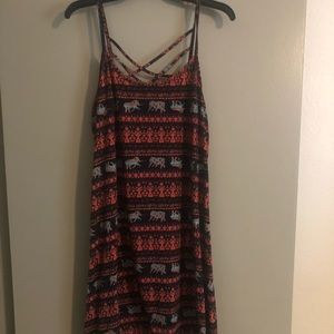 Red Elephant Sundress